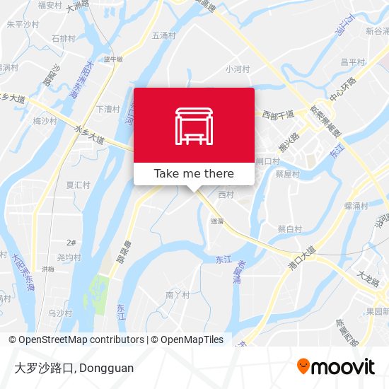 大罗沙路口 map