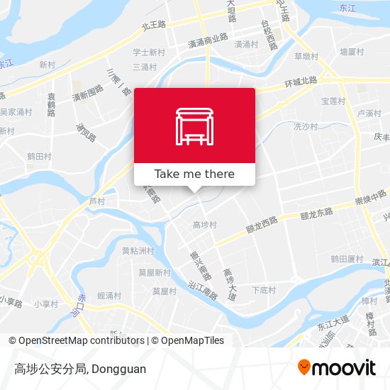 高埗公安分局 map