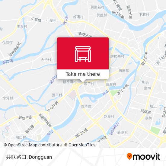共联路口 map