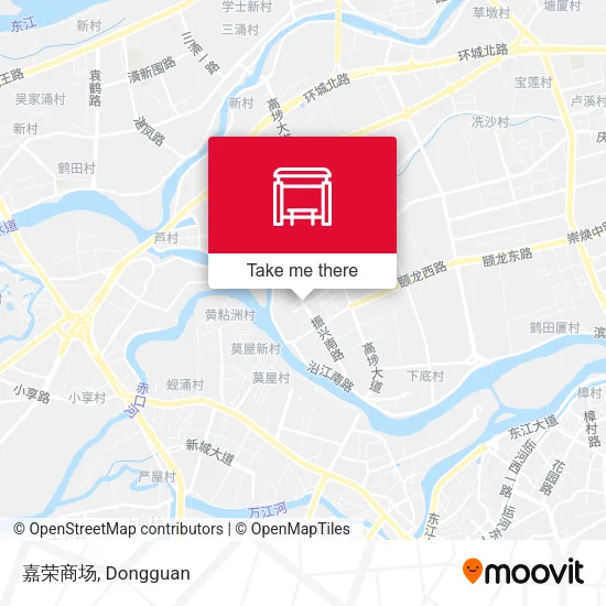 嘉荣商场 map