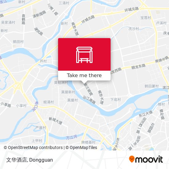 文华酒店 map