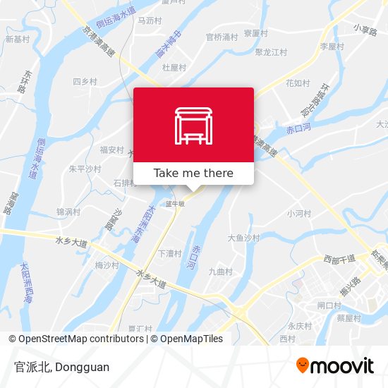 官派北 map