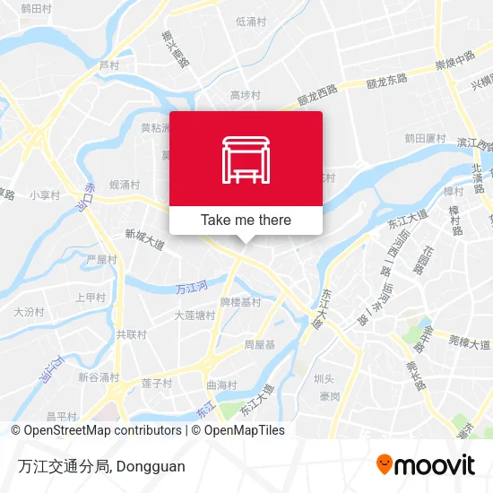 万江交通分局 map