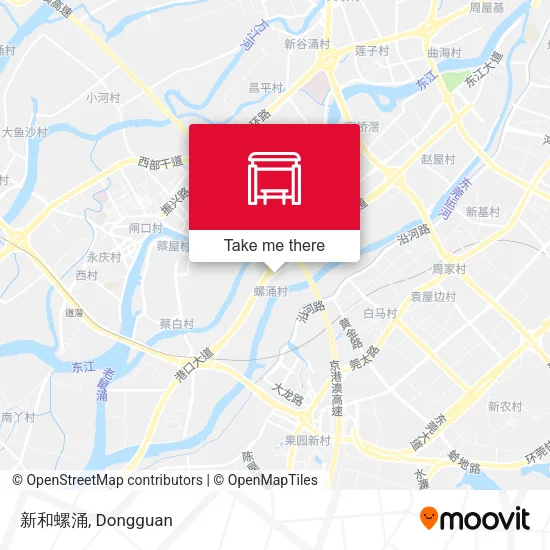 新和螺涌 map