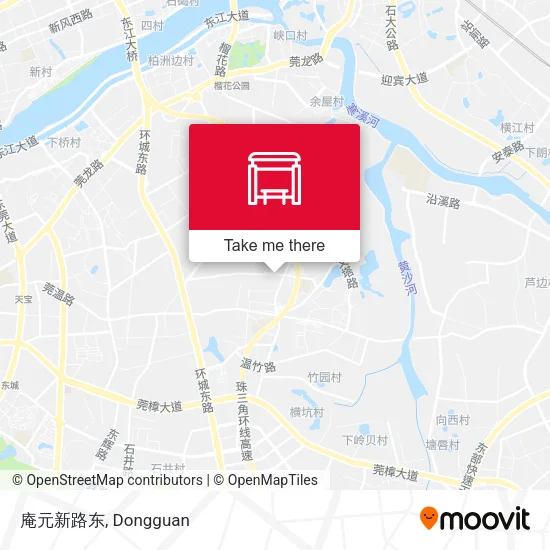 庵元新路东 map