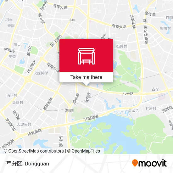 军分区 map