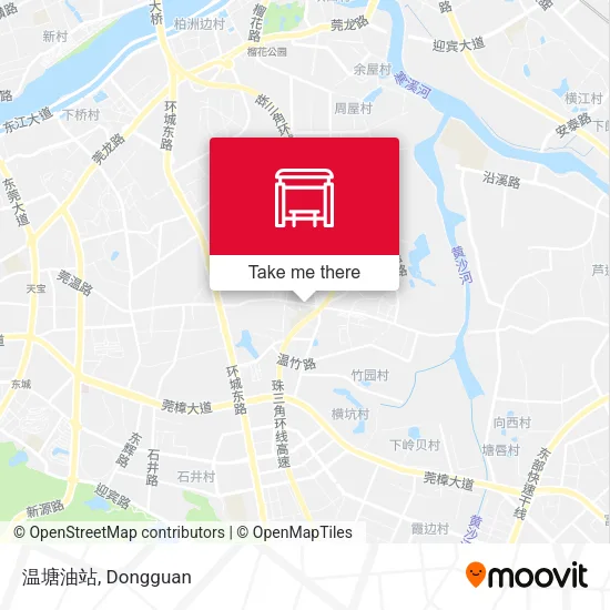 温塘油站 map