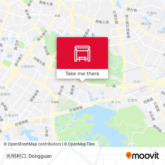 光明村口 map
