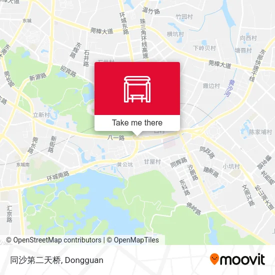 同沙第二天桥 map