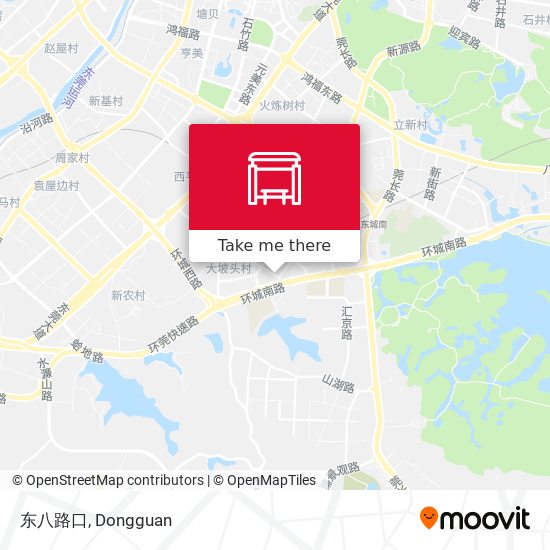 东八路口 map