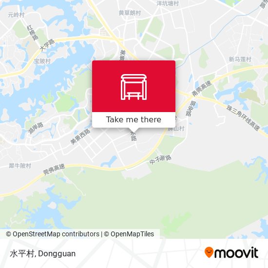 水平村 map
