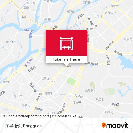 陈屋地铁 map