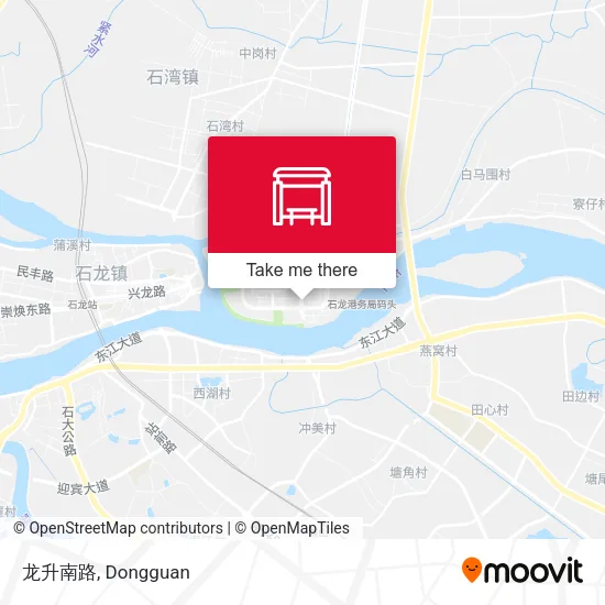 龙升南路 map