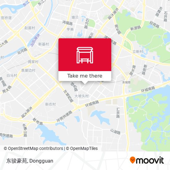东骏豪苑 map