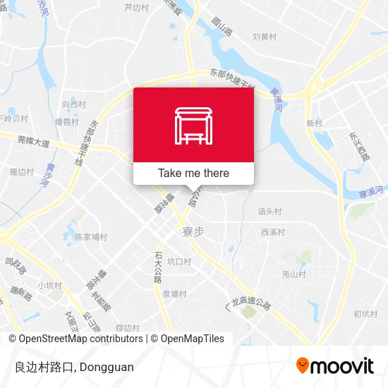良边村路口 map