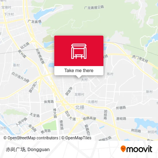 赤岗广场 map