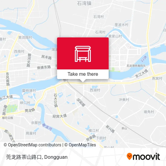 莞龙路茶山路口 map