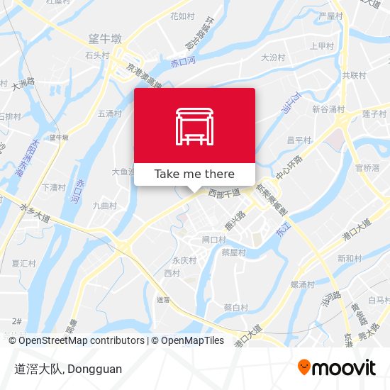 道滘大队 map