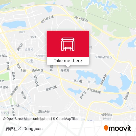 居岐社区 map