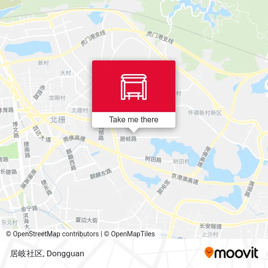 居岐社区 map
