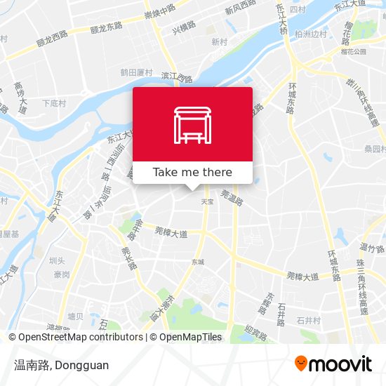 温南路 map