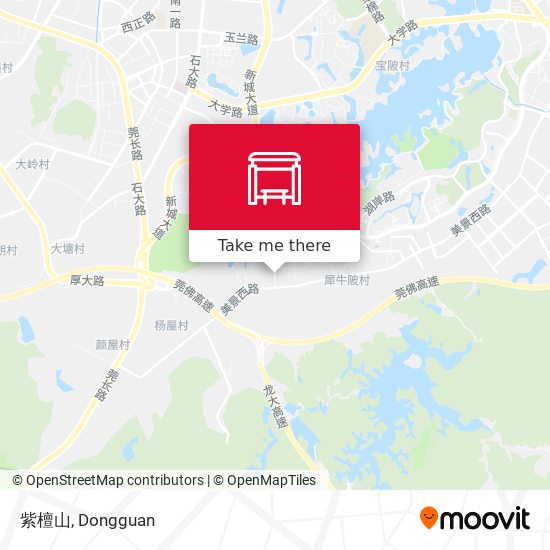 紫檀山 map