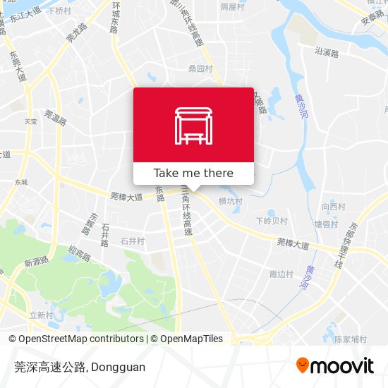 莞深高速公路 map