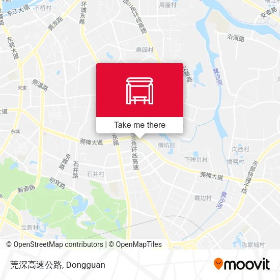 莞深高速公路 map