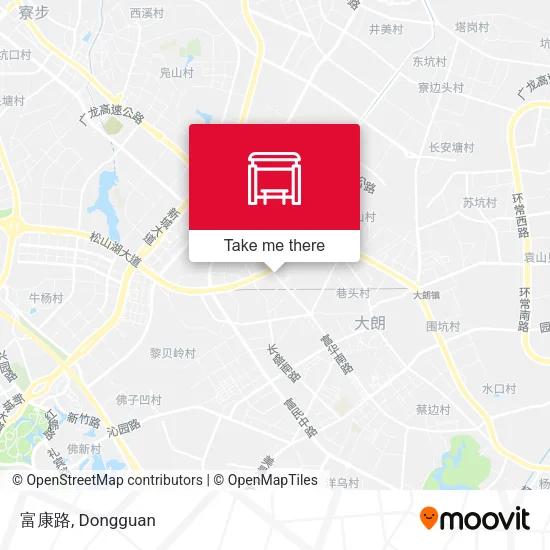 富康路 map