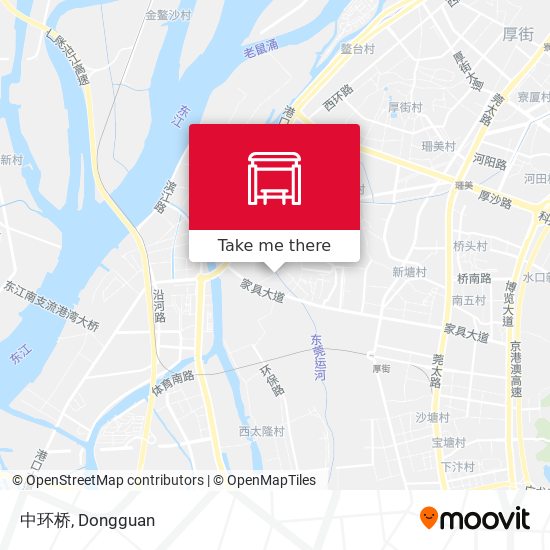中环桥 map