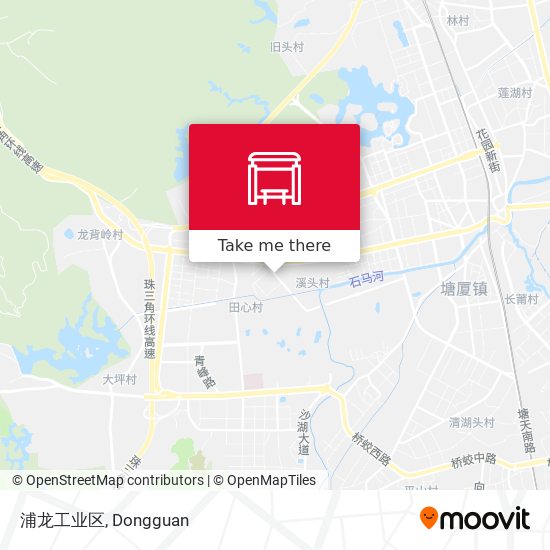 浦龙工业区 map