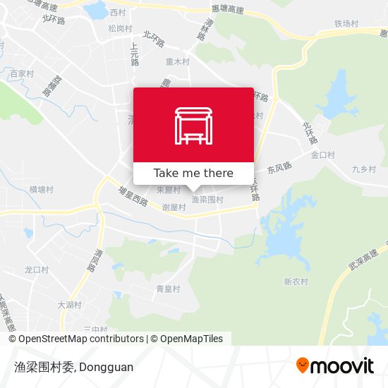 渔梁围村委 map