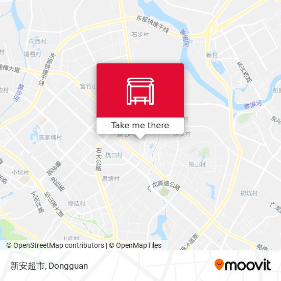 新安超市 map