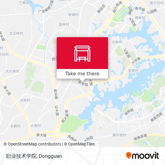 职业技术学院 map