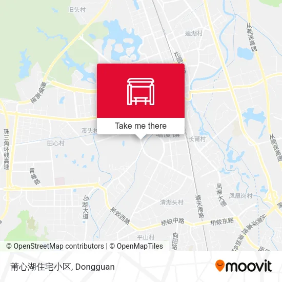 莆心湖住宅小区 map