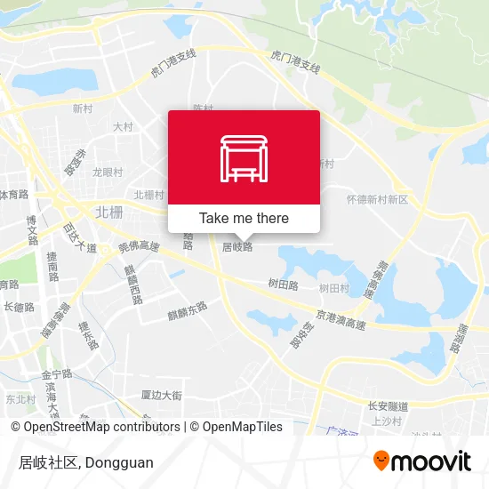 居岐社区 map