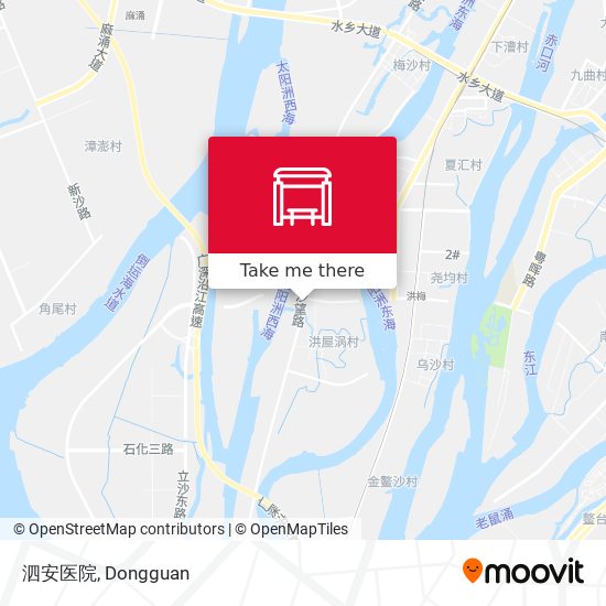 泗安医院 map