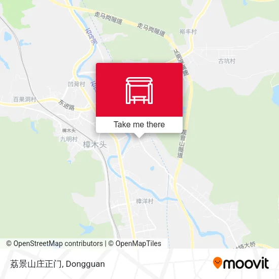荔景山庄正门 map