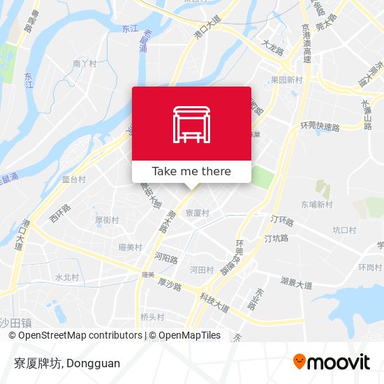 寮厦牌坊 map