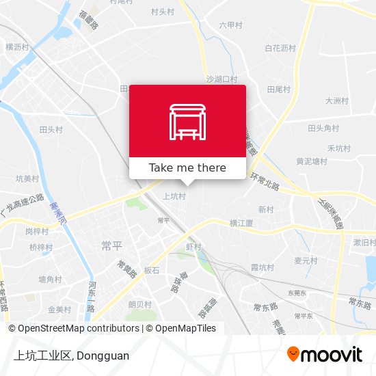 上坑工业区 map