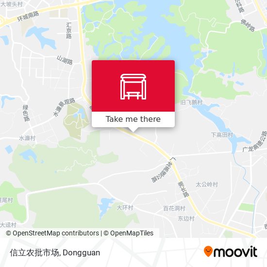信立农批市场 map