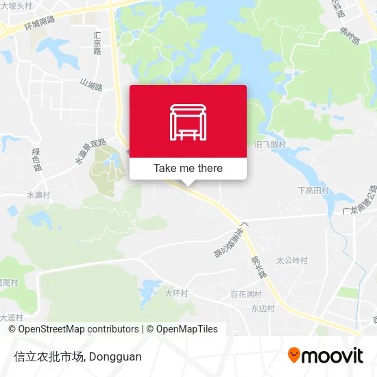 信立农批市场 map