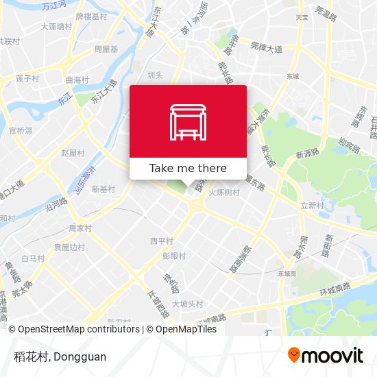 稻花村 map