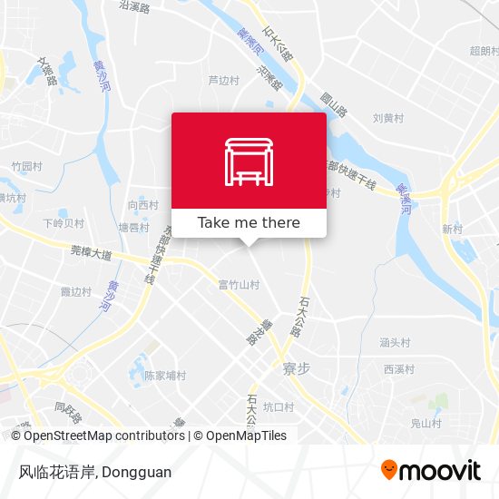 风临花语岸 map