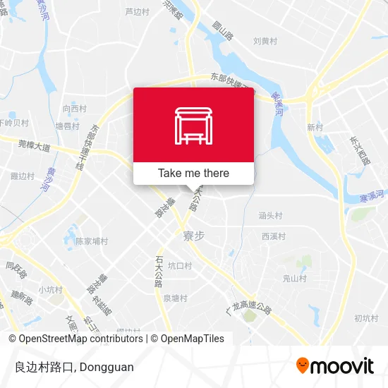 良边村路口 map