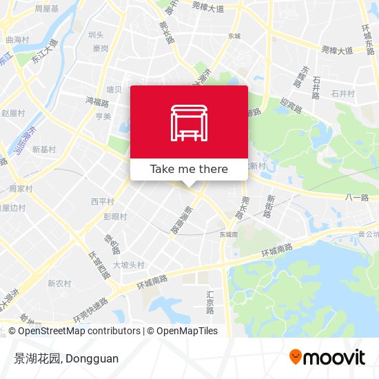 景湖花园 map