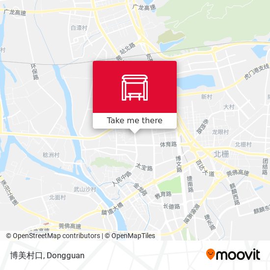 博美村口 map
