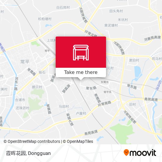 霞晖花园 map