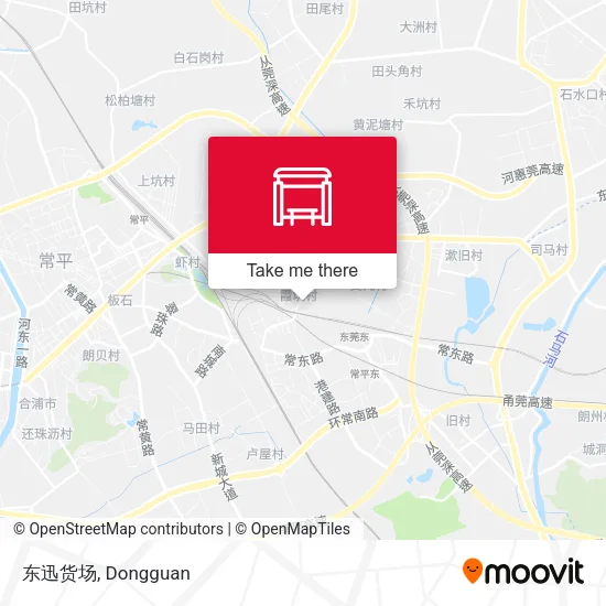 东迅货场 map