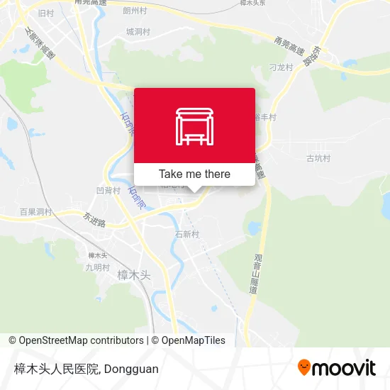 樟木头人民医院 map